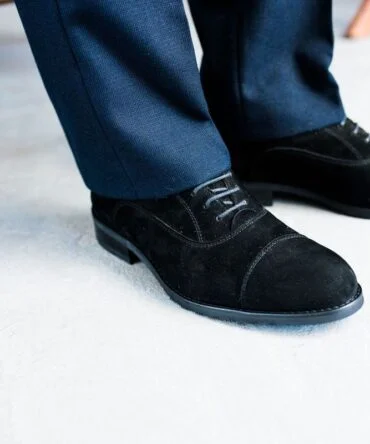 Туфлі CL01 чорні замшеві