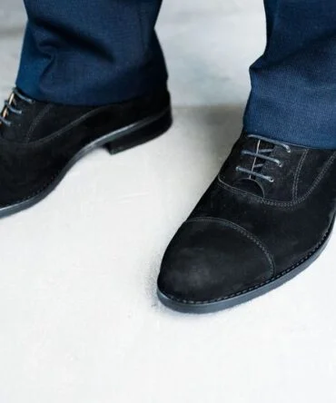 Туфлі CL01 чорні замшеві