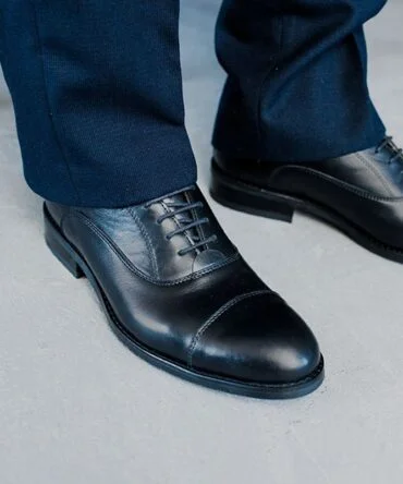 Туфлі CL01 чорні шкіряні