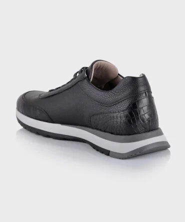 Кеди шкіряні Сroco чорні