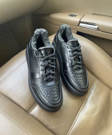 Чоловічі кеди шкіряні Snake