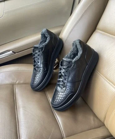 Чоловічі кеди шкіряні Snake