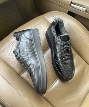 Чоловічі кеди шкіряні Snake