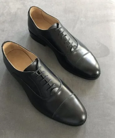 Туфлі CL01 чорні шкіряні