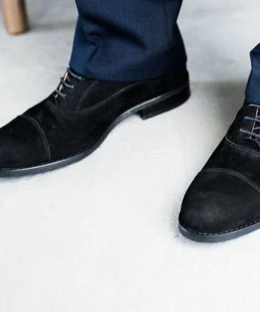 Туфлі CL01 чорні замшеві