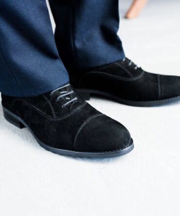 Туфлі CL01 чорні замшеві