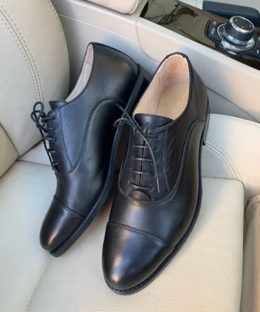 Туфлі CL01 чорні шкіряні