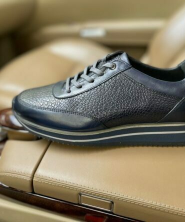 Кросівки шкіряні сині George