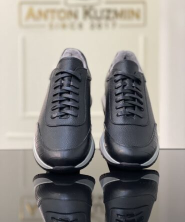 Кросівки на хутрі чорні Cross