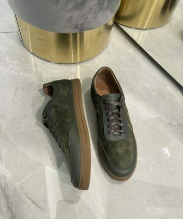 Чоловічі кеди Monk з натуральної замші