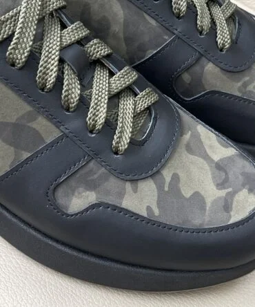 Кросівки шкіряні Camouflage Green
