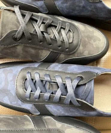 Кросівки шкіряні Camouflage Green