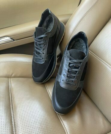 Зимові кросівки чорні Edgar