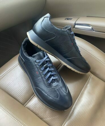 Зимові шкіряні кросівки Daniel