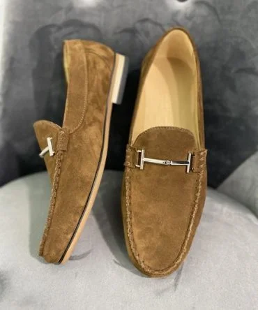 Лофери чоловічі замшеві ML Ice coffee