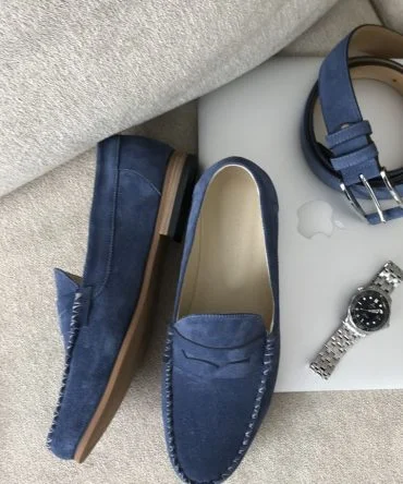 Лофери чоловічі замшеві ML Classic