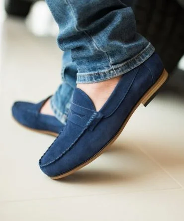 Лофери чоловічі замшеві ML Classic