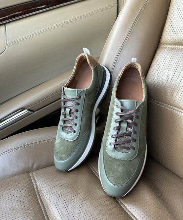 Кросівки чоловічі хакі Harrison