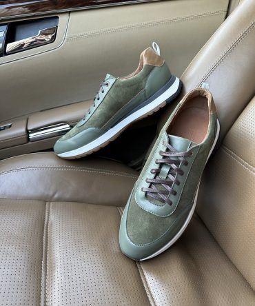 Кросівки чоловічі хакі Harrison