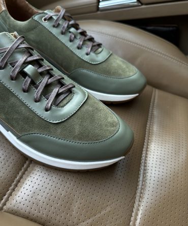 Кросівки чоловічі хакі Harrison