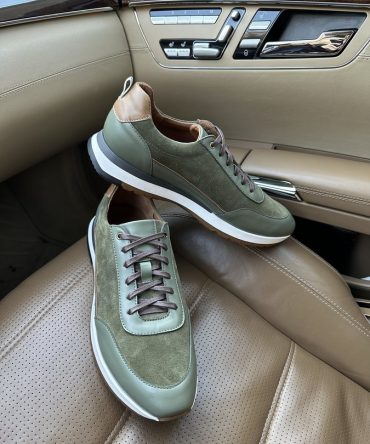 Кросівки чоловічі хакі Harrison