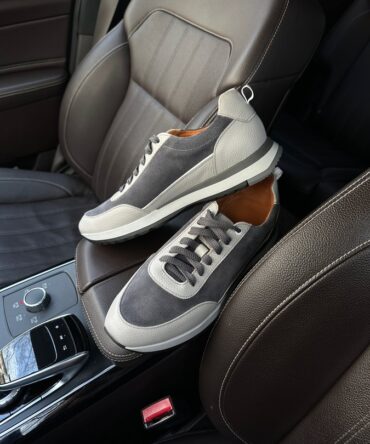 Кросівки чоловічі сірі Smith