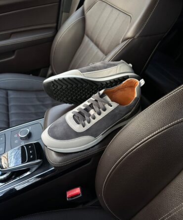 Кросівки чоловічі сірі Smith