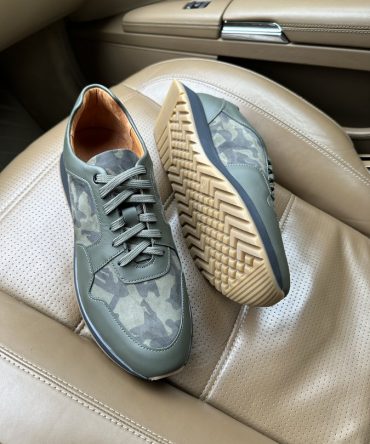 Кросівки чоловічі хакі камуфляж Arnold