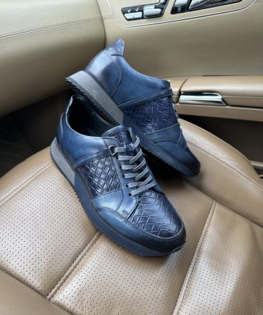 Сині чоловічі кросівки Braun